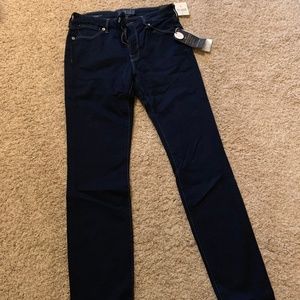 Lucky: Dark blue skinny jeans